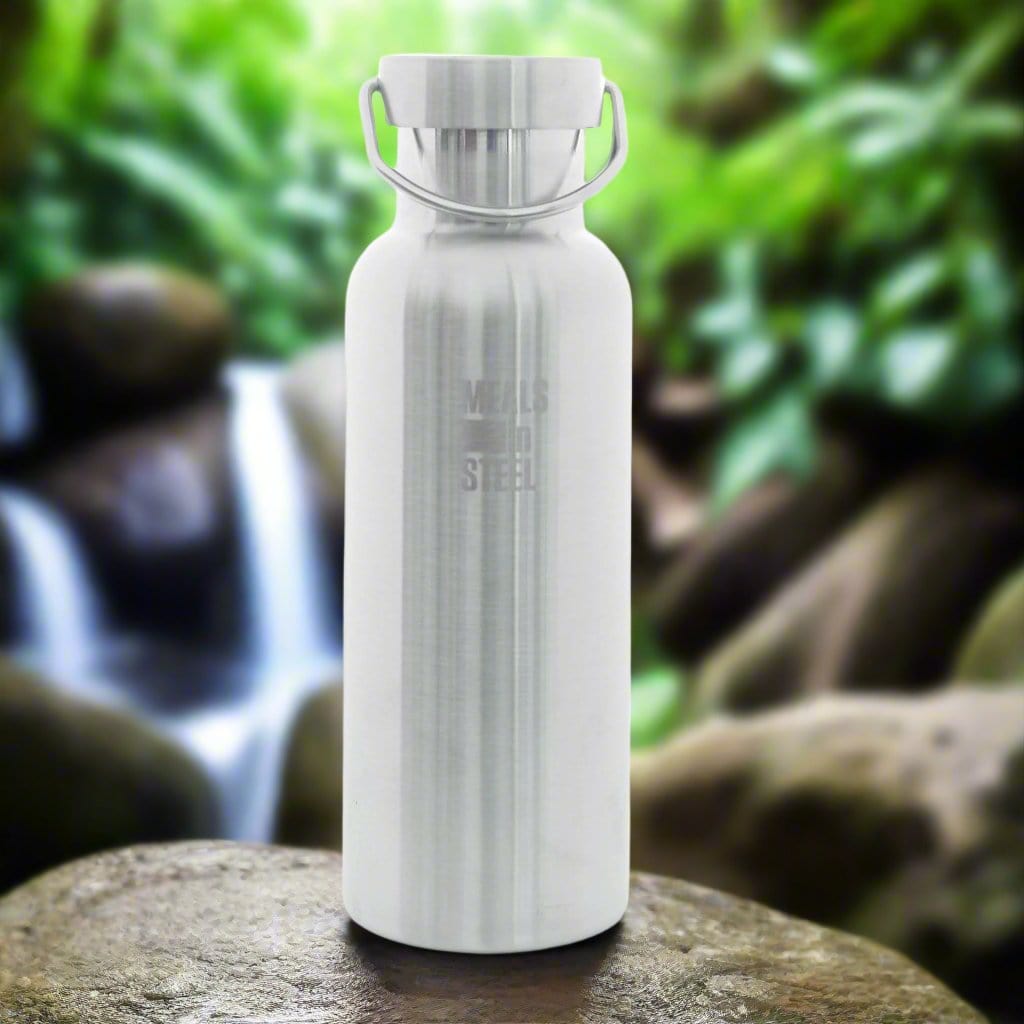 Double Wall Drink Bottle 500ml - Meals In Steel
