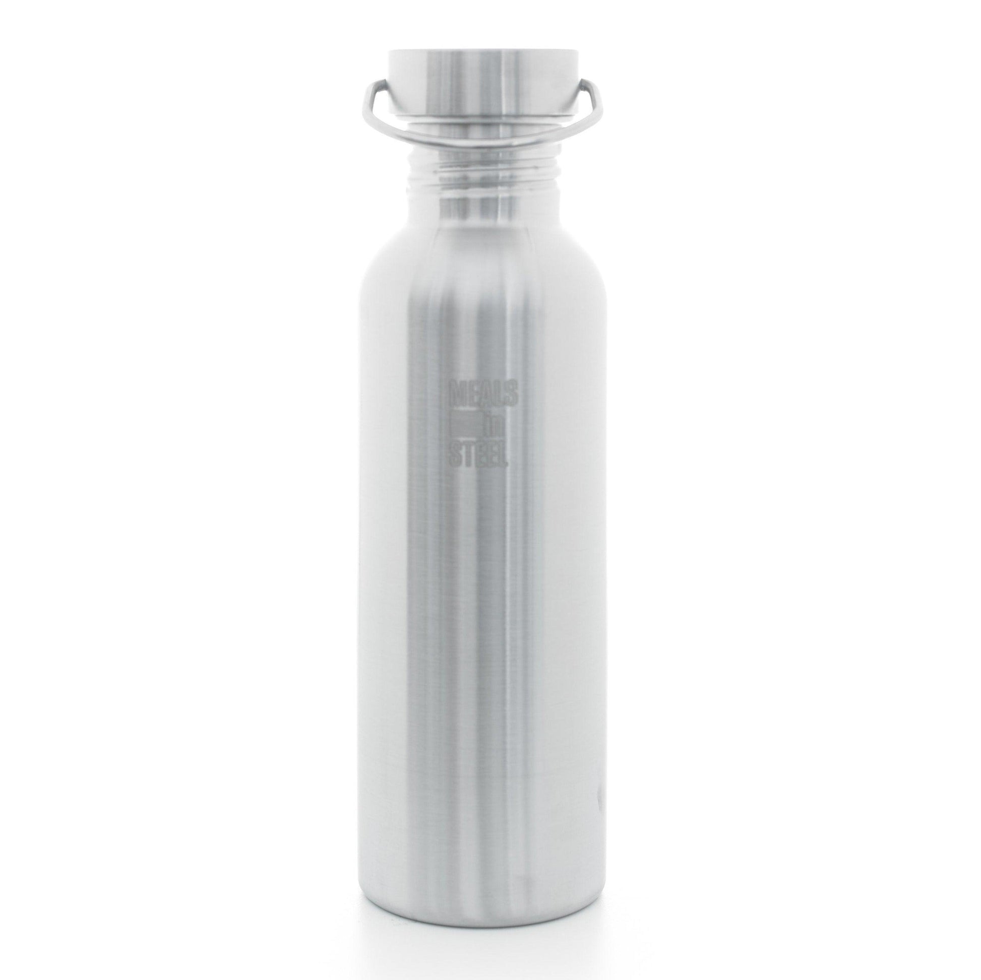 Single Layer Drink Bottle 750ml - Meals In Steel 