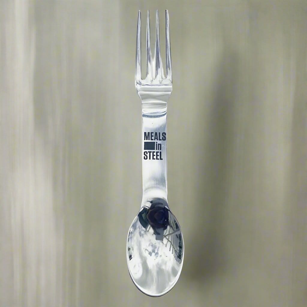 Spork - Spoon and Fork Two in One | Stainless Steel - Meals In Steel