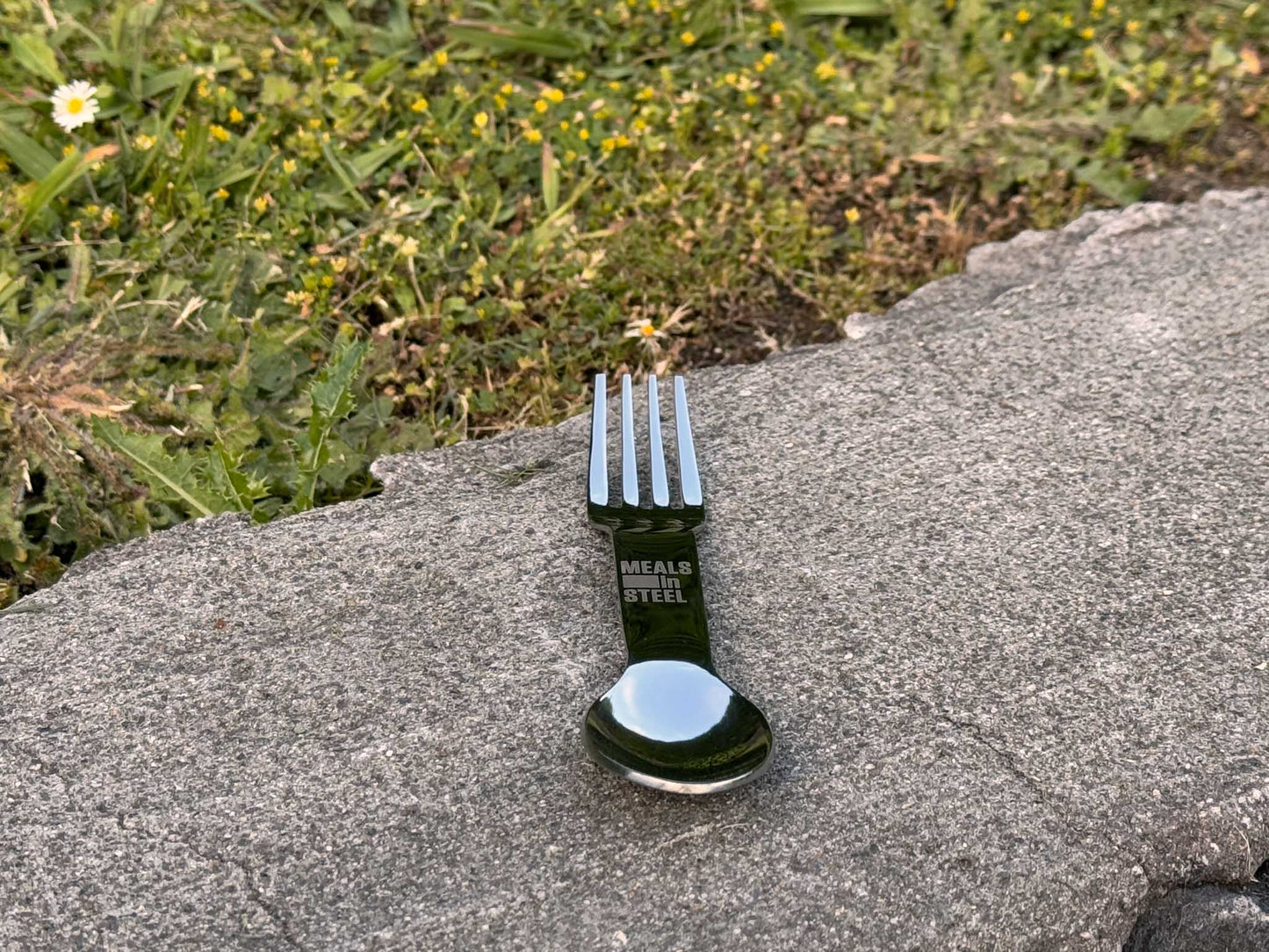 Spork - Spoon and Fork Two in One | Stainless Steel | Stainless Steel Lunchbox NZ | Meals in Steel