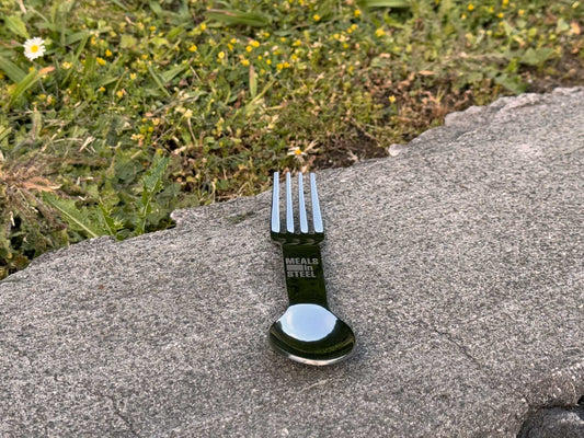 Spork - Spoon and Fork Two in One | Stainless Steel | Stainless Steel Lunchbox NZ | Meals in Steel