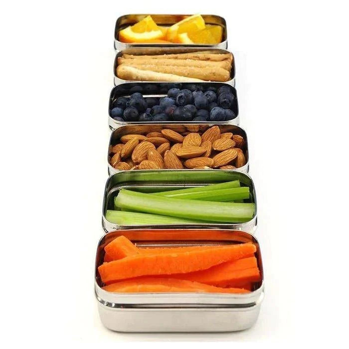 Small Snack Box | Stainless Steel - Meals In Steel