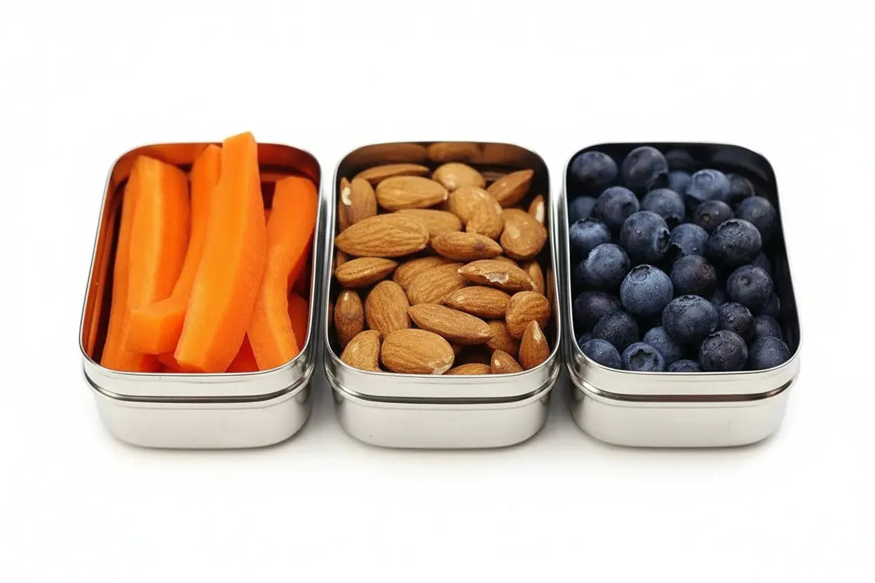 Stainless Steel Snack Box | Small & Durable | 150ml Capacity | Stainless Steel Lunchbox NZ | Meals in Steel