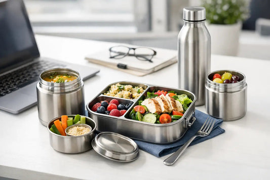 10 Office Lunch Container Ideas That Work Hard - Meals In Steel
