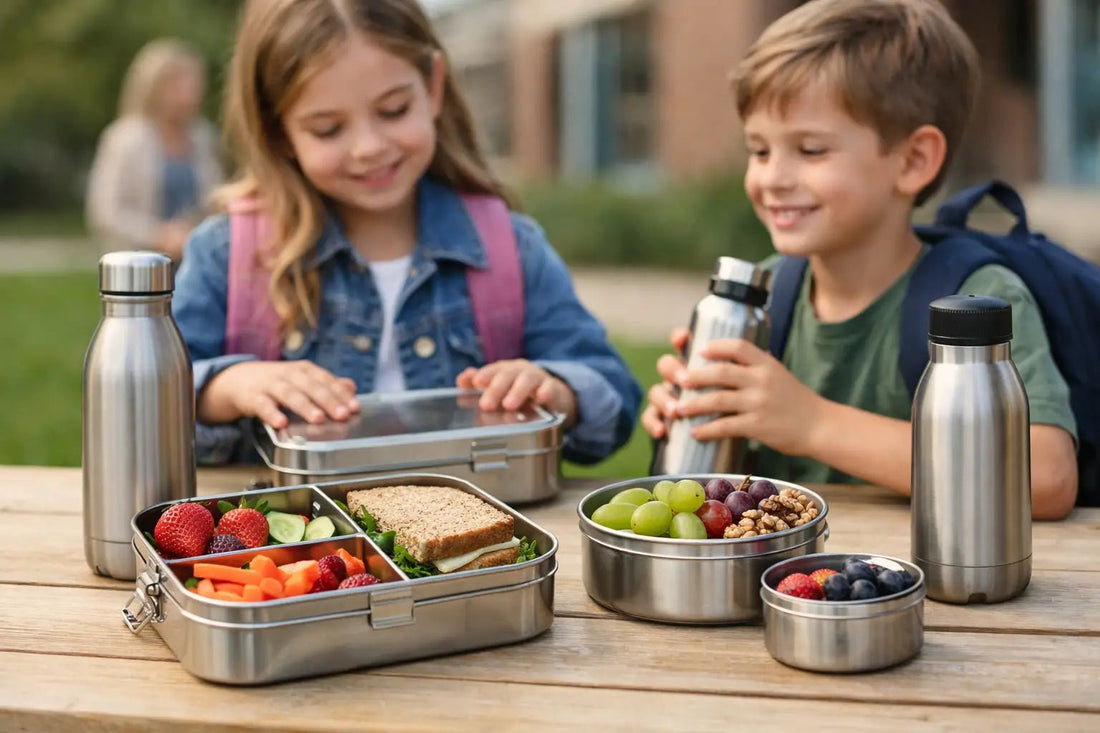 A Guide to Plastic Free School Lunches - Meals In Steel