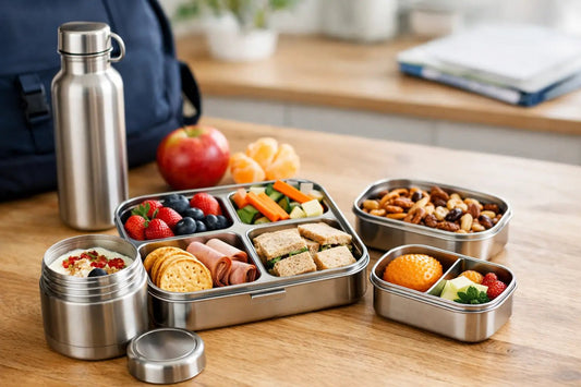 Bento Snack Box Review for Busy School Days - Meals In Steel