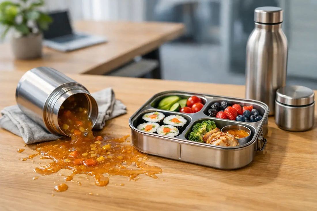 Can Bento Boxes Stop Spills? - Meals In Steel