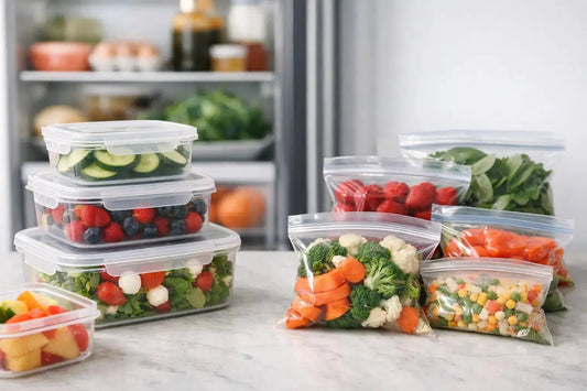 Fridge Containers Versus Food Bags - Meals In Steel