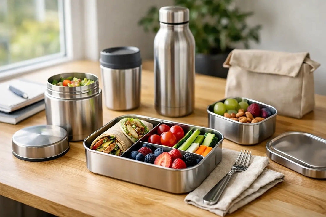 How to Build a Waste Free Lunch That Lasts - Meals In Steel
