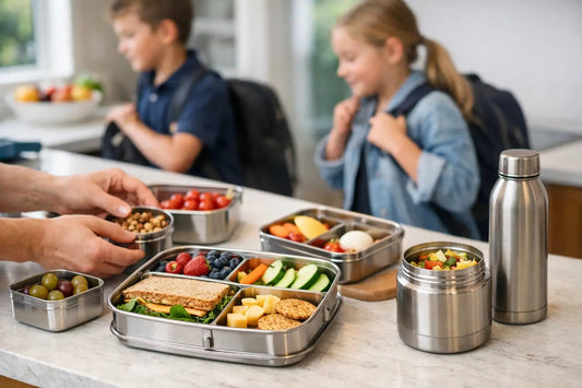How to Pack School Lunches Faster Each Morning - Meals In Steel