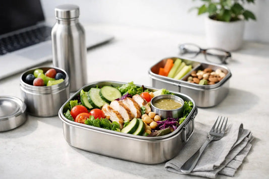 How to Pack Work Salads That Stay Fresh All Day - Meals In Steel
