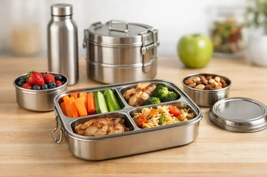 Is Stainless Steel Lunch Box Safe? - Meals In Steel