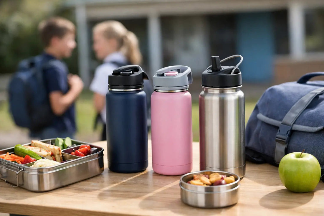 Kids Drink Bottle Review for School Days - Meals In Steel