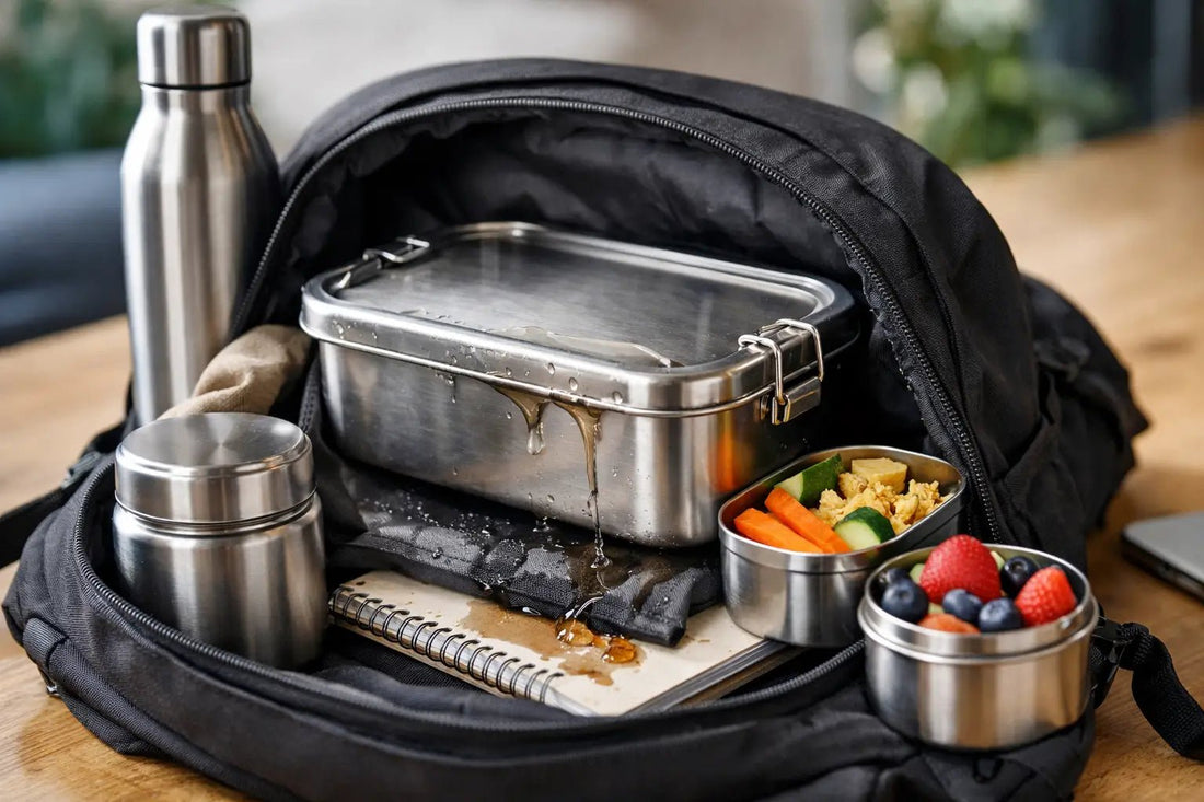 Why Lunchboxes Leak in Bags - Meals In Steel