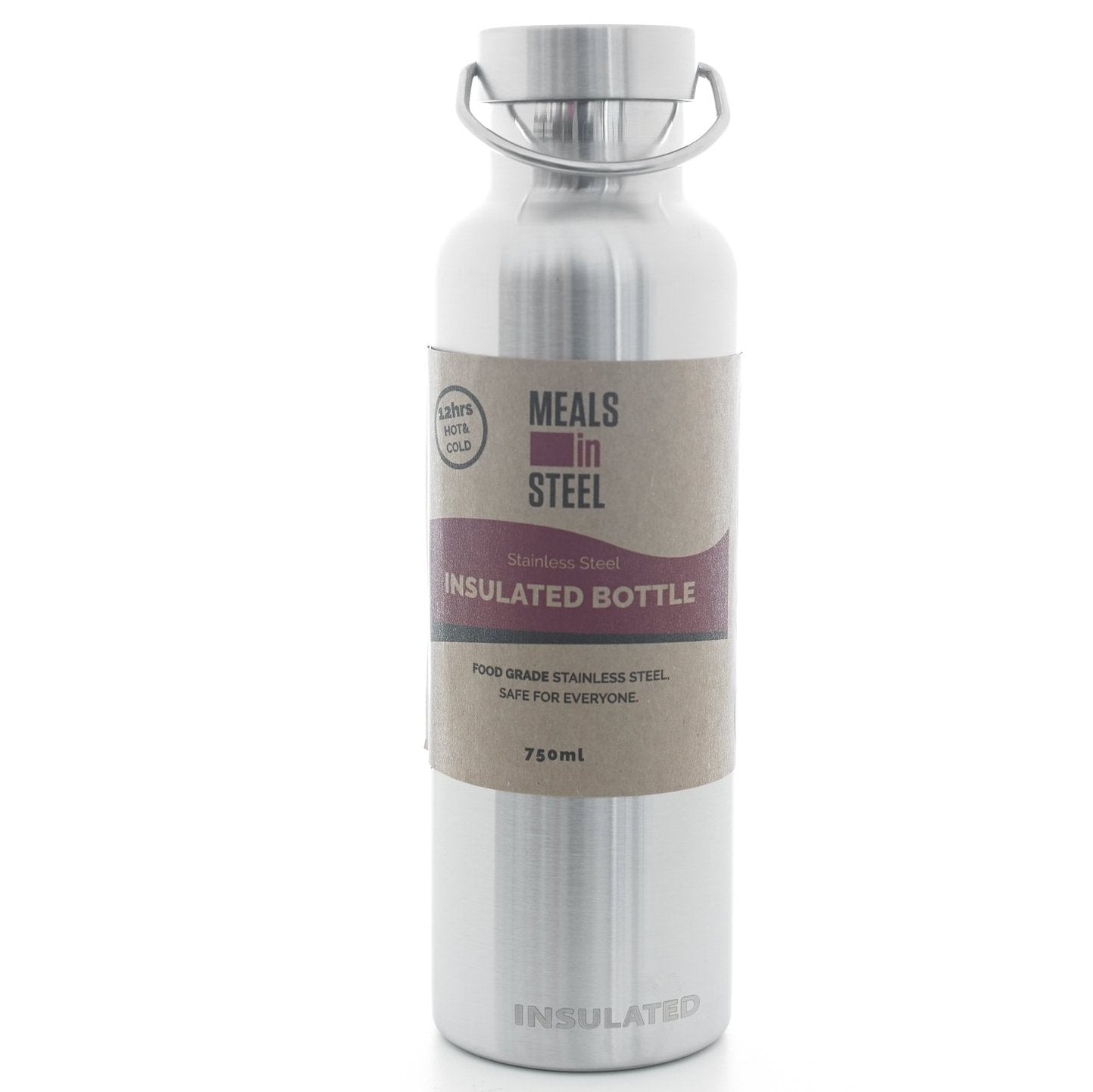 Stainless Steel Drink Bottles - Meals In Steel 