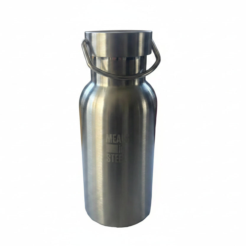 350ml stainless steel bottle-meals in steel