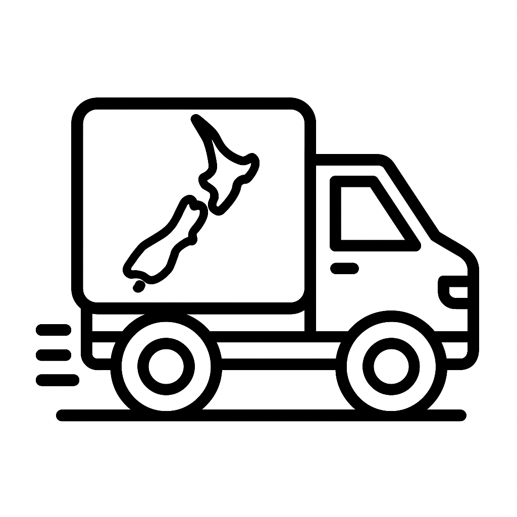 Fast NZ-wide shipping icon – Meals in Steel NZ
