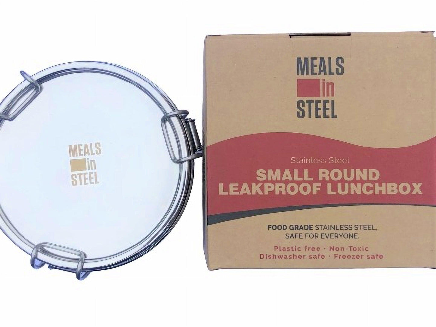 Airtight Round Shape Lunch box | Storage Container - Meals In Steel 