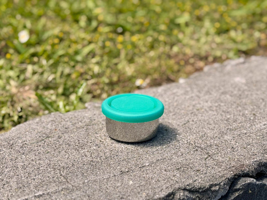 Airtight Round Small Snack Dipper | Stainless Steel | 60ml - Meals In Steel