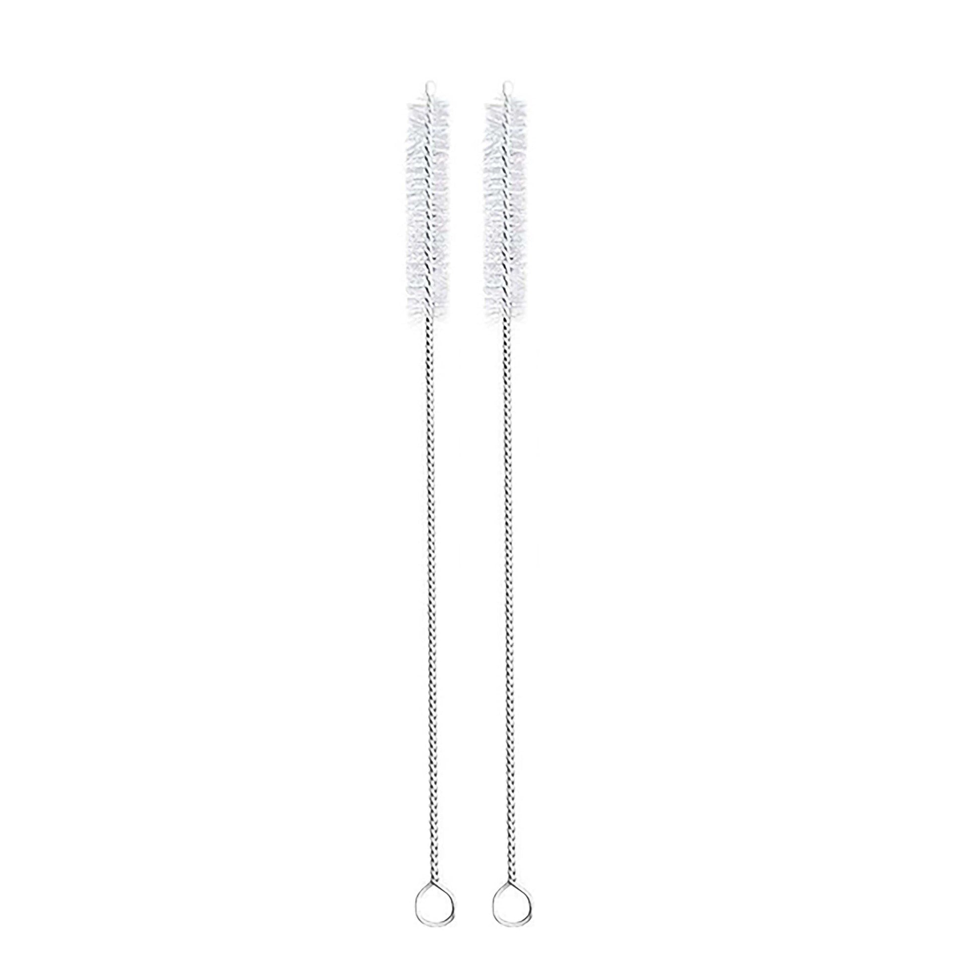 Bent Straw with Vegan Cleaning Brush Pack - Meals In Steel