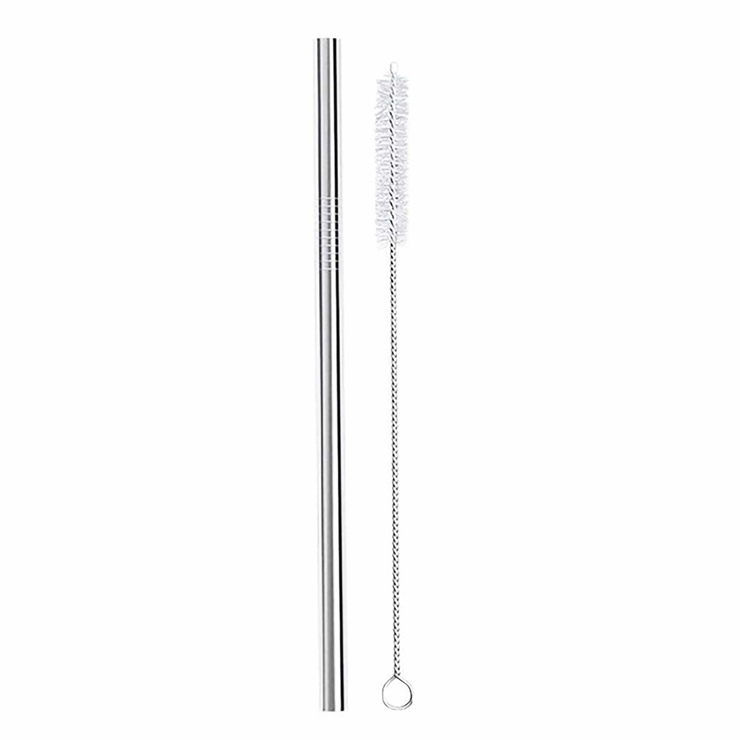 Bent Straw with Vegan Cleaning Brush Pack - Meals In Steel