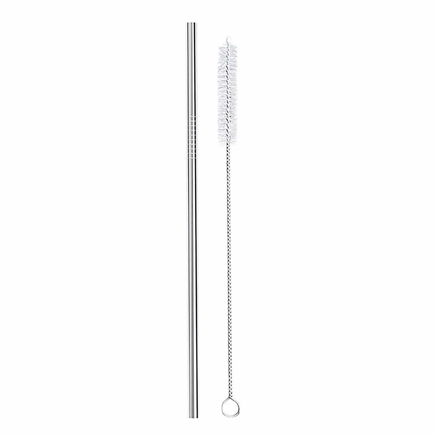 Bent Straw with Vegan Cleaning Brush Pack - Meals In Steel