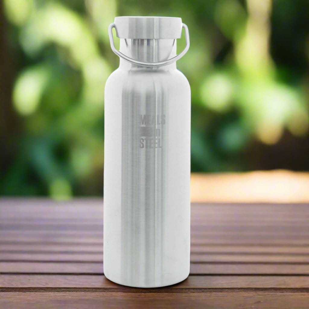 Double Wall Drink Bottle 750ml - Meals In Steel 