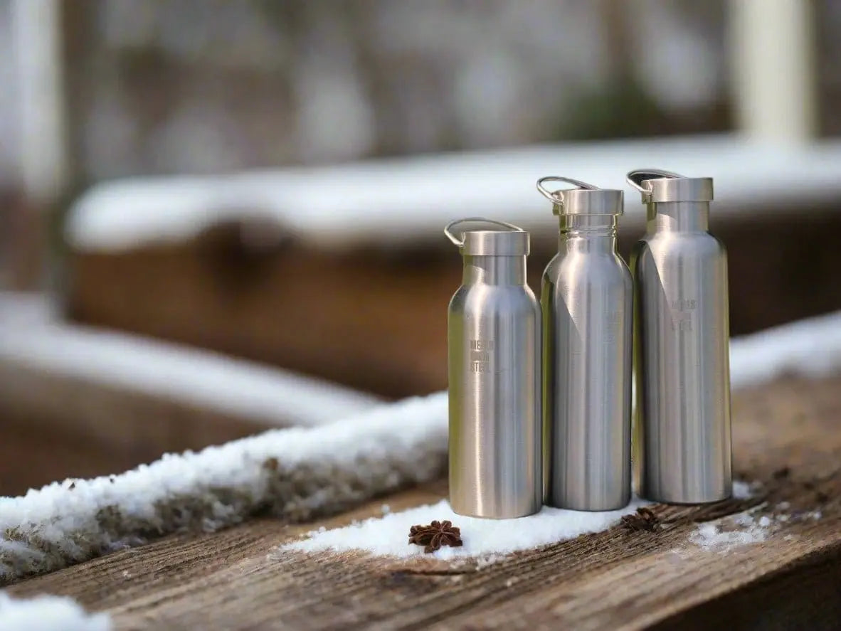 Double Wall Drink Bottle | Stainless Steel | 750ml | Stainless Steel Lunchbox NZ | Meals in Steel