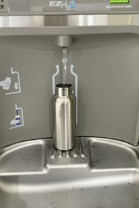 Double Wall Drink Bottle | Stainless Steel | 750ml | Stainless Steel Lunchbox NZ | Meals in Steel