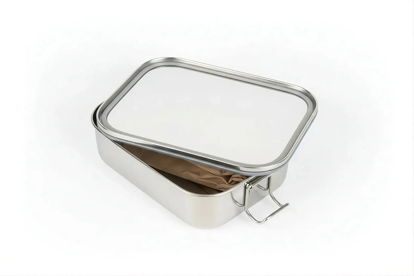 Large Leakproof Bento Lunchbox | Stainless Steel | 1500ml | Stainless Steel Lunchbox NZ | Meals in Steel