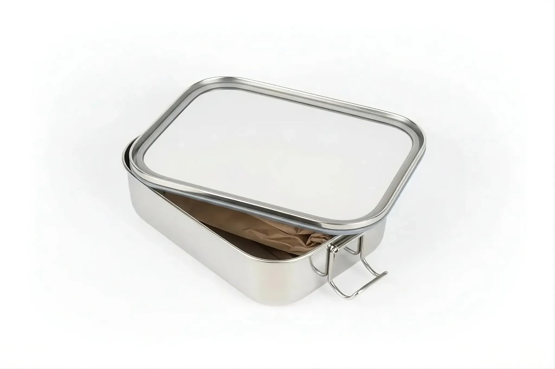 Large Leakproof Bento Lunchbox | Stainless Steel | 1500ml | Stainless Steel Lunchbox NZ | Meals in Steel