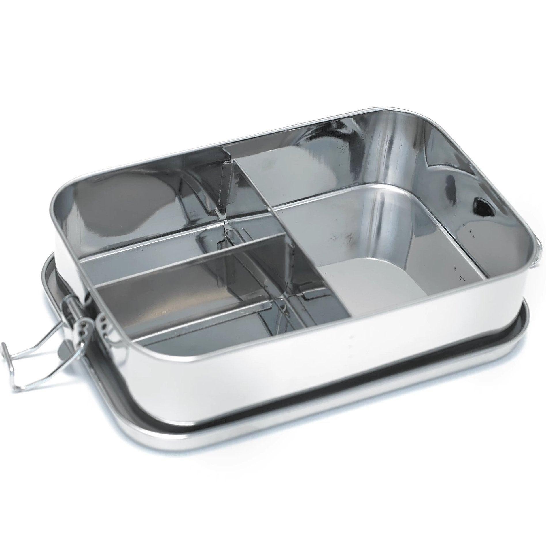Leakproof Stainless Steel Bento Box | Stainless Steel - Meals In Steel 