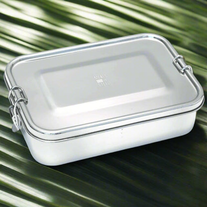 Leakproof Bento Box | Fixed Partitions | Stainless Steel - Meals In Steel 
