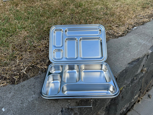 Pre - Order Leakproof Bento Box for Kids | Stainless Steel Lunch Box | 935ml - Meals In Steel