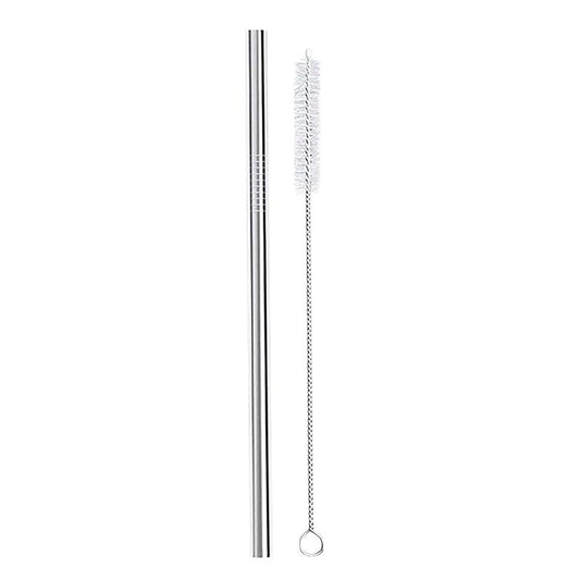 Smoothie Straw Pack with Vegan Cleaning Brush - Meals In Steel 
