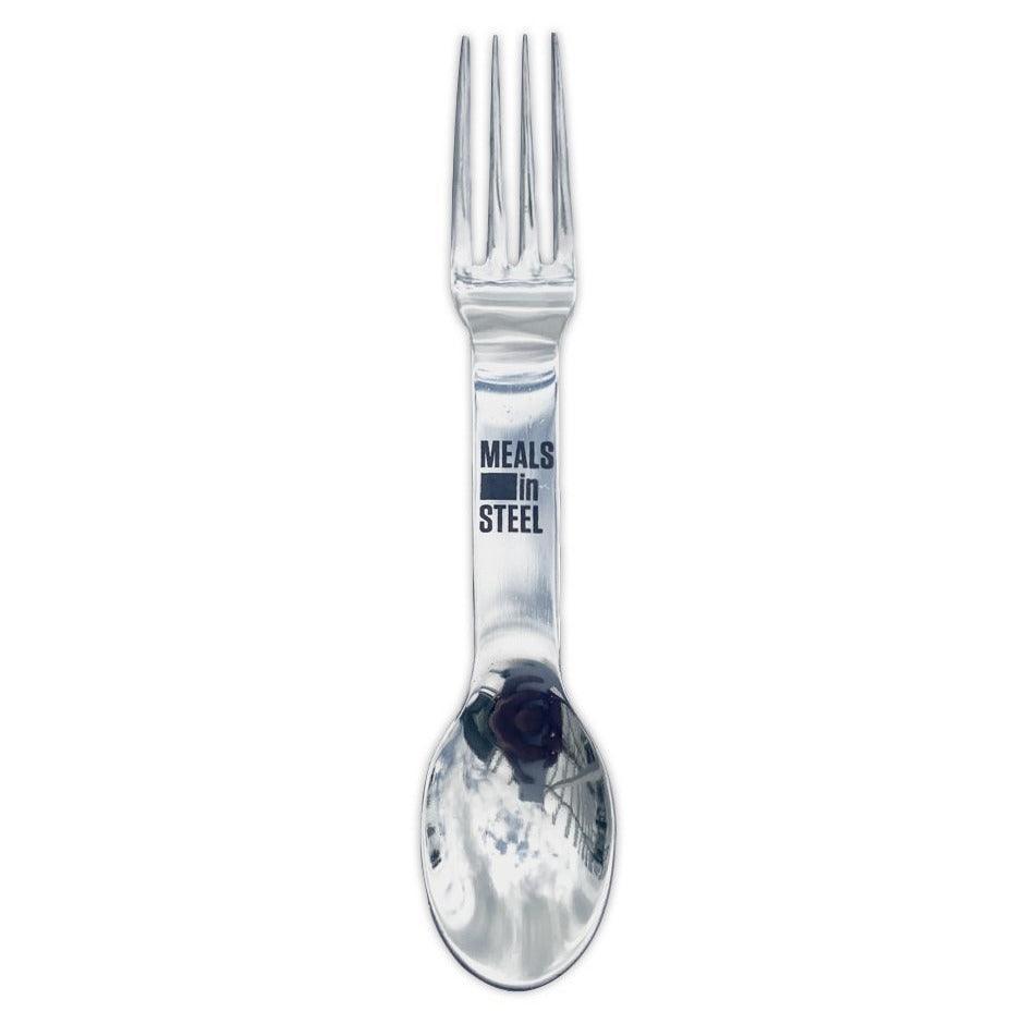 Spork - Spoon and Fork Two in One | Stainless Steel - Meals In Steel