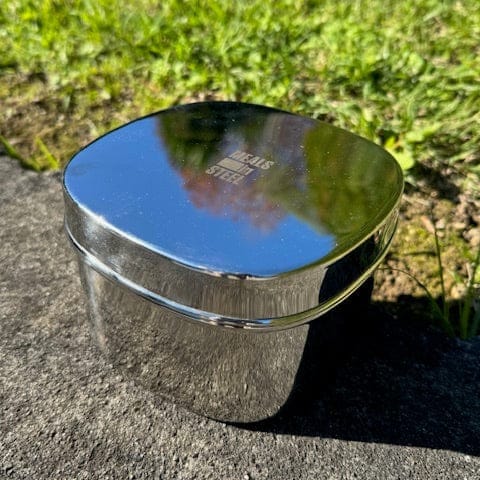 Stainless Steel Food Refill Container | Reusable Lunchbox 1100ml | Stainless Steel Lunchbox NZ | Meals in Steel