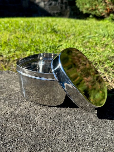 Square Deep Food Container Box | Stainless Steel | 1100ml - Meals In Steel