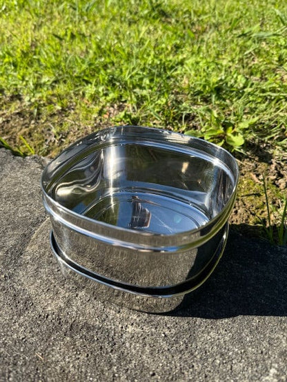 Square Deep Food Container Box | Stainless Steel | 1100ml - Meals In Steel