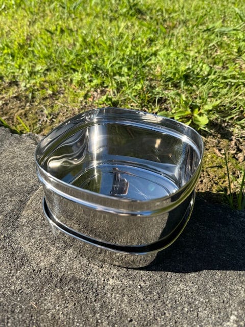 Square Deep Food Container Box | Stainless Steel | 1100ml - Meals In Steel