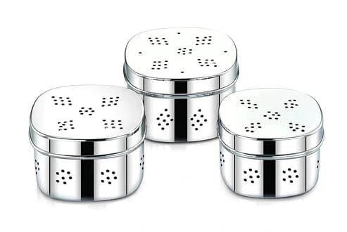 Square Deep Fridge Container | Stainless Steel - Meals In Steel