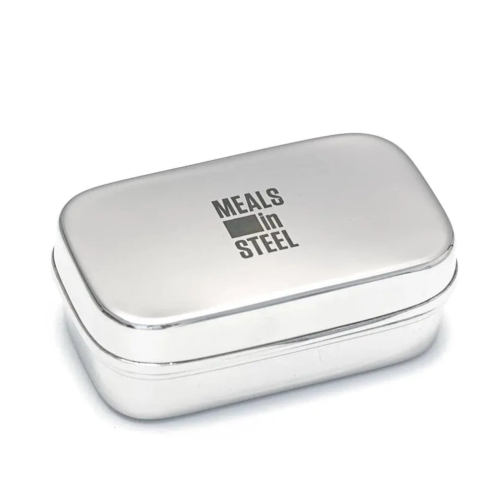 Stainless Steel Snack Box | Small & Durable | 150ml Capacity | Stainless Steel Lunchbox NZ | Meals in Steel